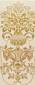 Нажмите чтобы увеличить изображение плитки Декор Vallelunga Rococo Scarlatti Champagne Trionfo