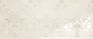 Нажмите чтобы увеличить изображение плитки Декор Impronta Onice D Damasco Decoro Bianco