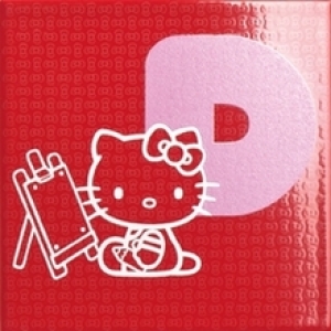 Нажмите чтобы увеличить изображение плитки Декор Gamma Due Hello Kitty School Letter