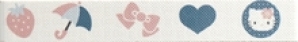 Нажмите чтобы увеличить изображение плитки Кайма Hello Kitty List. Strawberry Grey