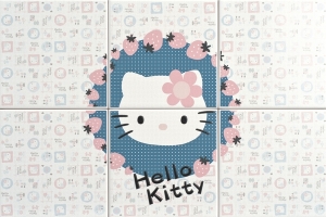 Нажмите чтобы увеличить изображение плитки Панно Hello Kitty Strawberry Avio CP A/6