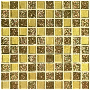 Нажмите чтобы увеличить изображение плитки Мозаика Crystal A 233G Oro Mix