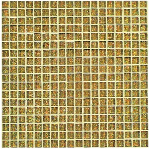 Нажмите чтобы увеличить изображение плитки Мозаика Crystal A 03G2 Oro Mono