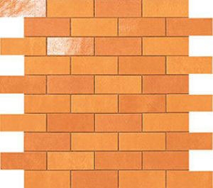 Нажмите чтобы увеличить изображение плитки Мозаика Ewall Orange Minibrick