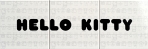 Панно Hello Kitty Laundry Logo Black CP A/3