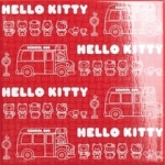 Плитка Hello Kitty School Buspaper