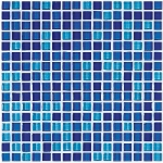 Мозаика Crystal A N02 Azzurro Mix