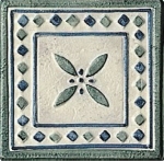 Декор Stone Marble S&M Bianco/Verde Inserto F